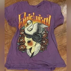 Panic at the disco old graphic top short sleeve T shirt